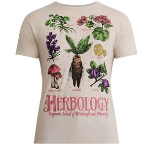 Harry Potter Men's & Big Men's Herbology Color Graphic Tee